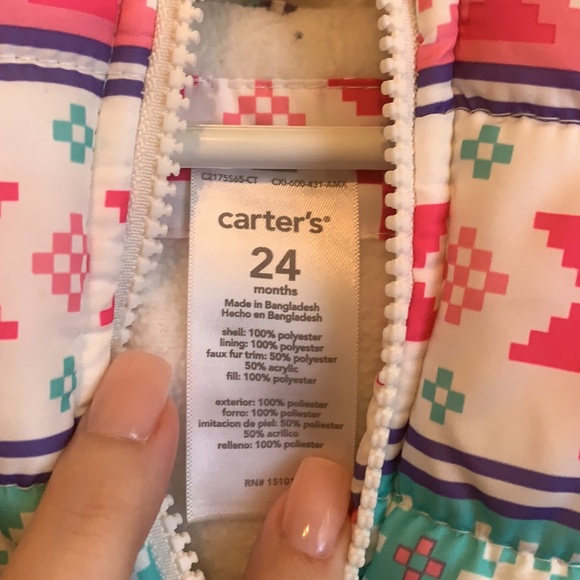 Carter’s snow jacket - Picture 3 of 4